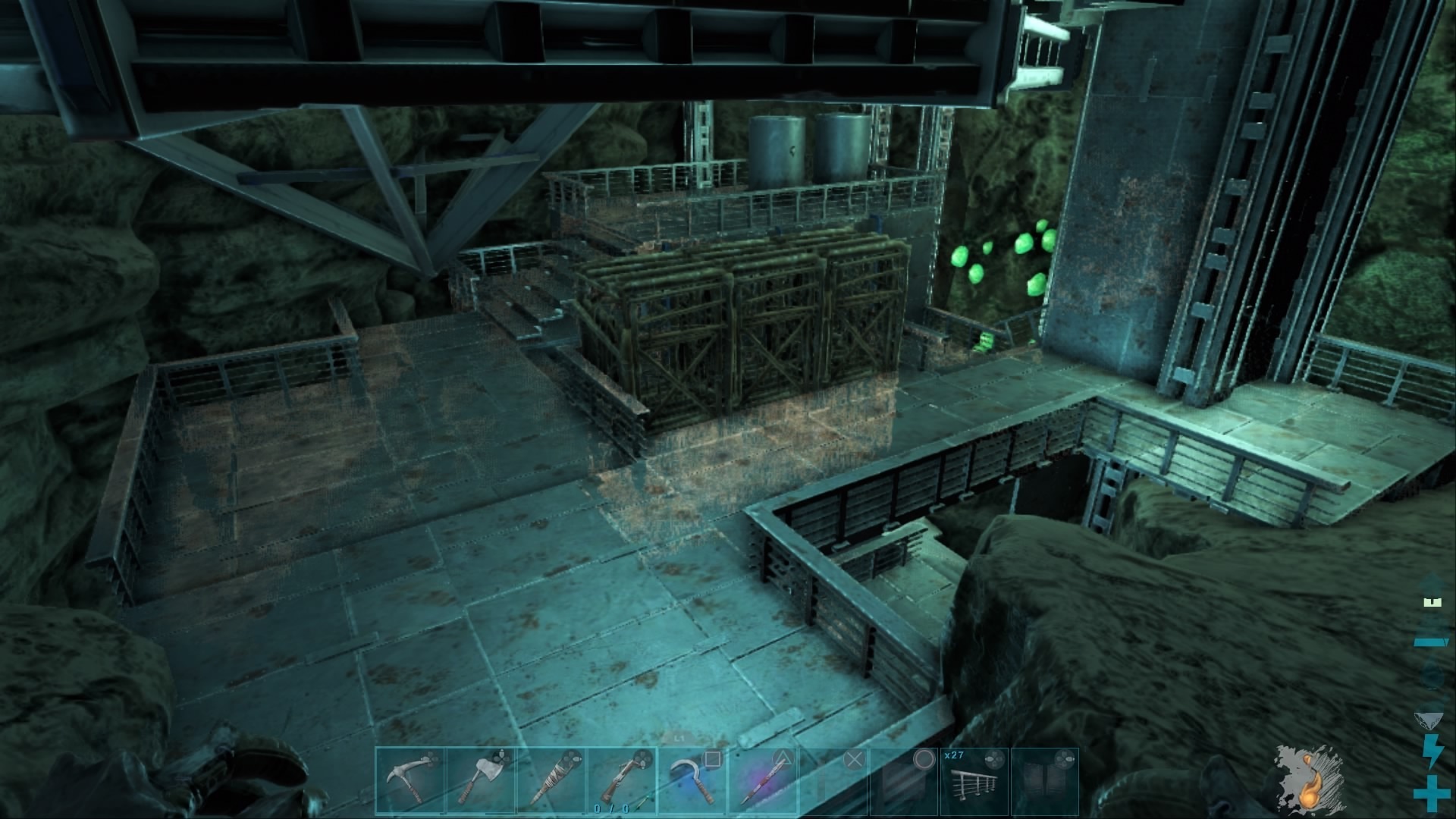 Ark エクスティンクション 洞窟 ただのゲームの写真