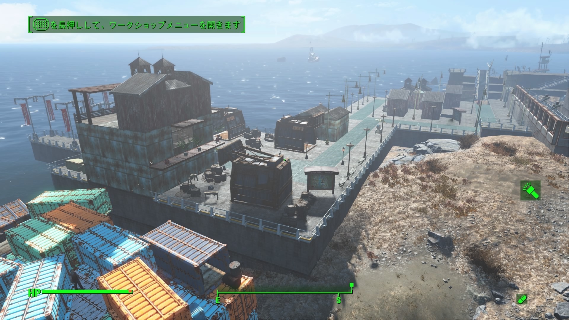 Fallout4 港町の作り方 建築例 作り方 特徴等 初心者ブロガーの