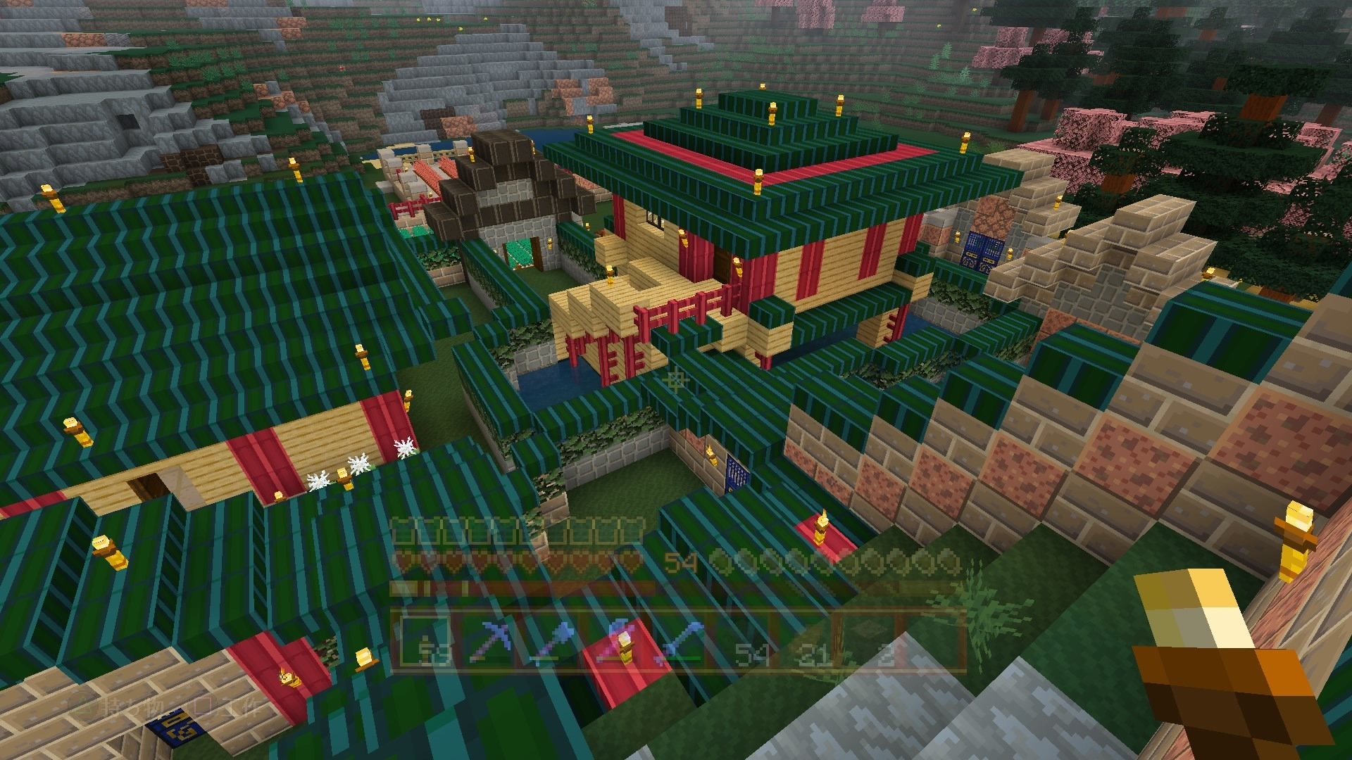 マインクラフトps4 中国神話テクスチャのサバイバル拠点を建築した話 初心者ブロガーの徒然日記 マインクラフトps4 中国神話テクスチャのサバイバル拠点を建築した話 初心者ブロガーの徒然日記